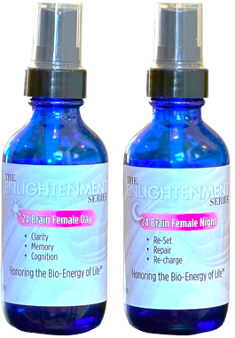 24BRAIN Female Day and Night Brain Set - The Enlightenment Nutritional Series