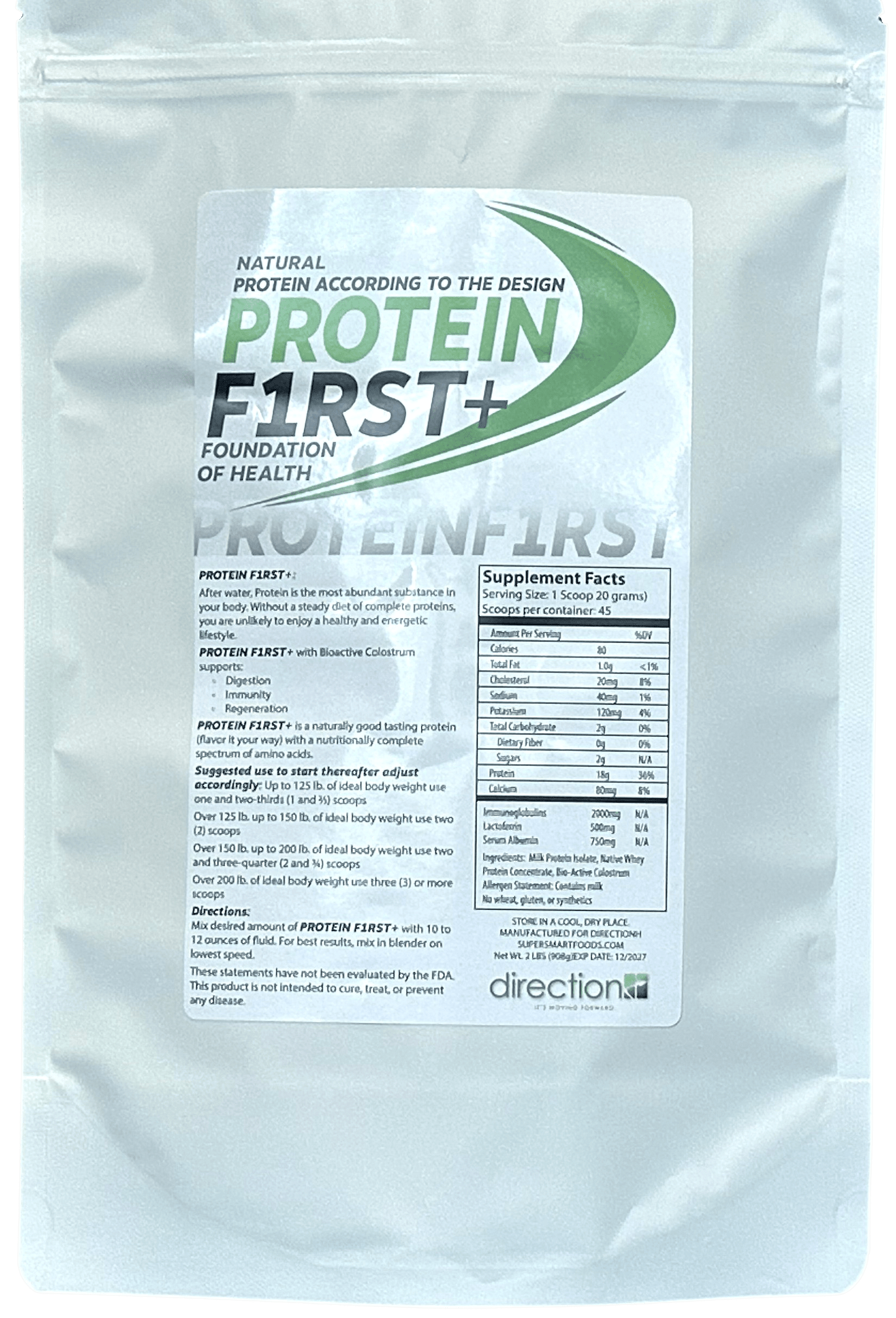 PROTEINF1RST+ - The Enlightenment Nutritional Series