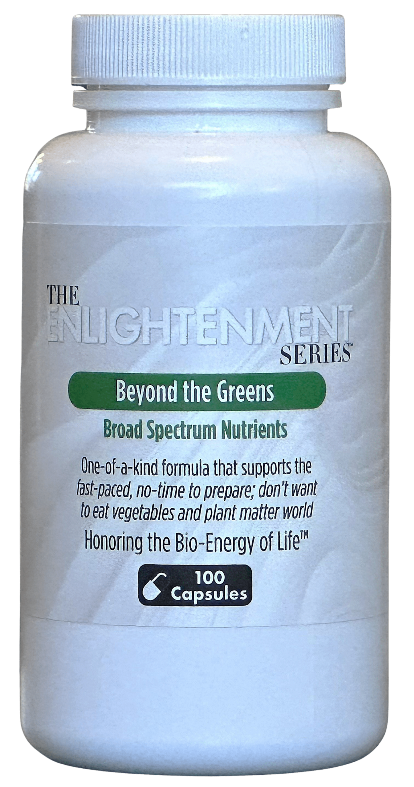 Beyond the Greens - The Enlightenment Nutritional Series