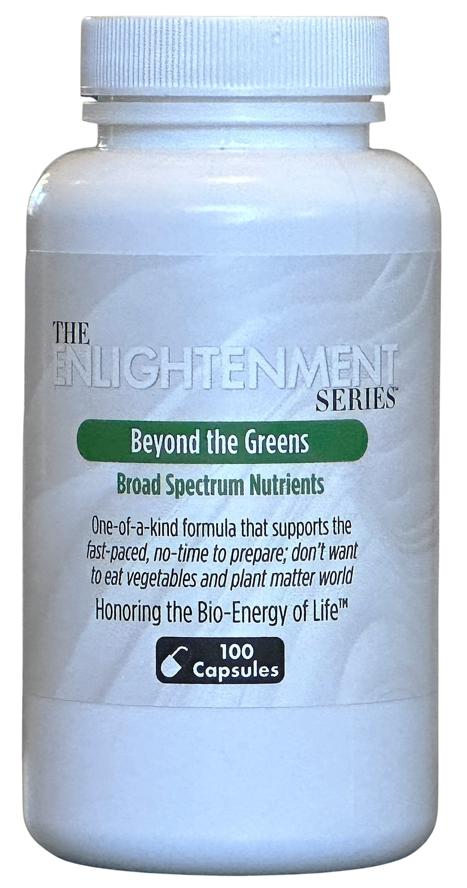 Beyond the Greens - The Enlightenment Nutritional Series