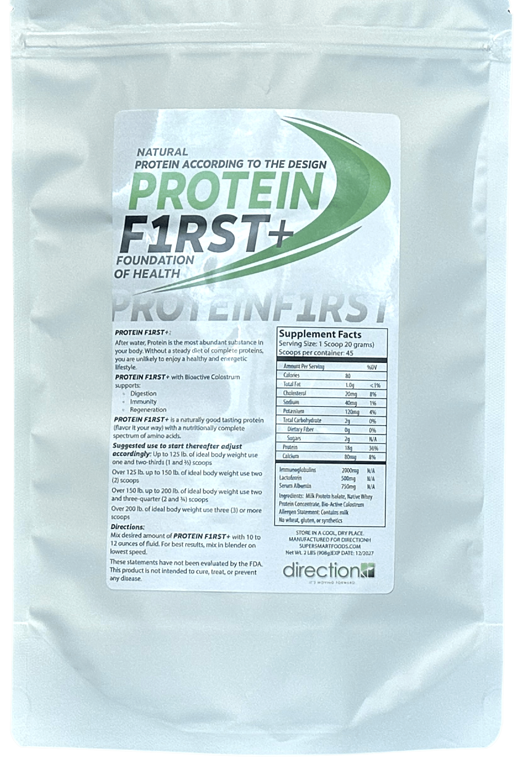 PROTEINF1RST+ - The Enlightenment Nutritional Series