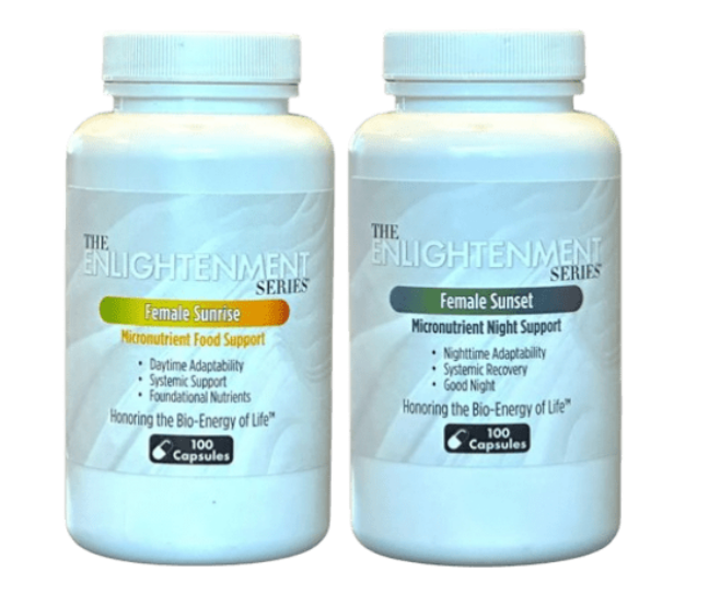 Sunrise and Sunset Combination Female - The Enlightenment Nutritional Series